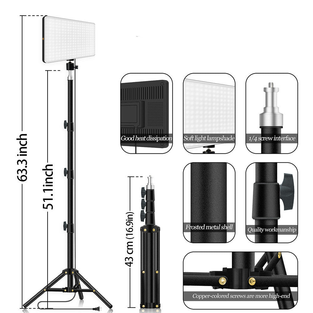 Portable LED Fill Light with Tripod
