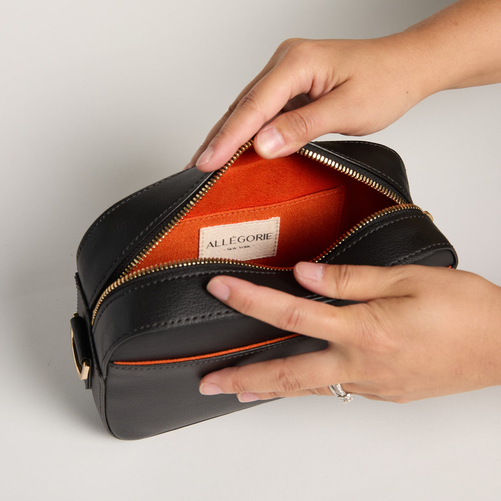 Gala Crossbody Camera Bag (Black)